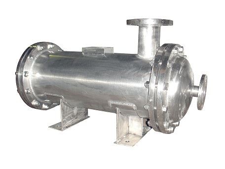 shell and tube type heat exchanger